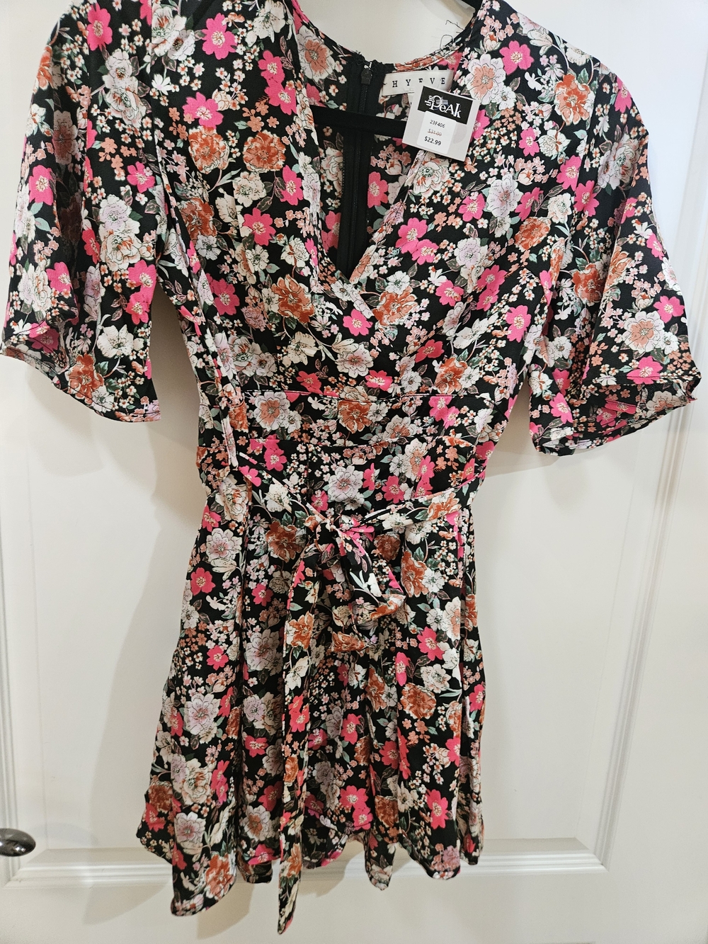 Womens Floral Romper Size Small